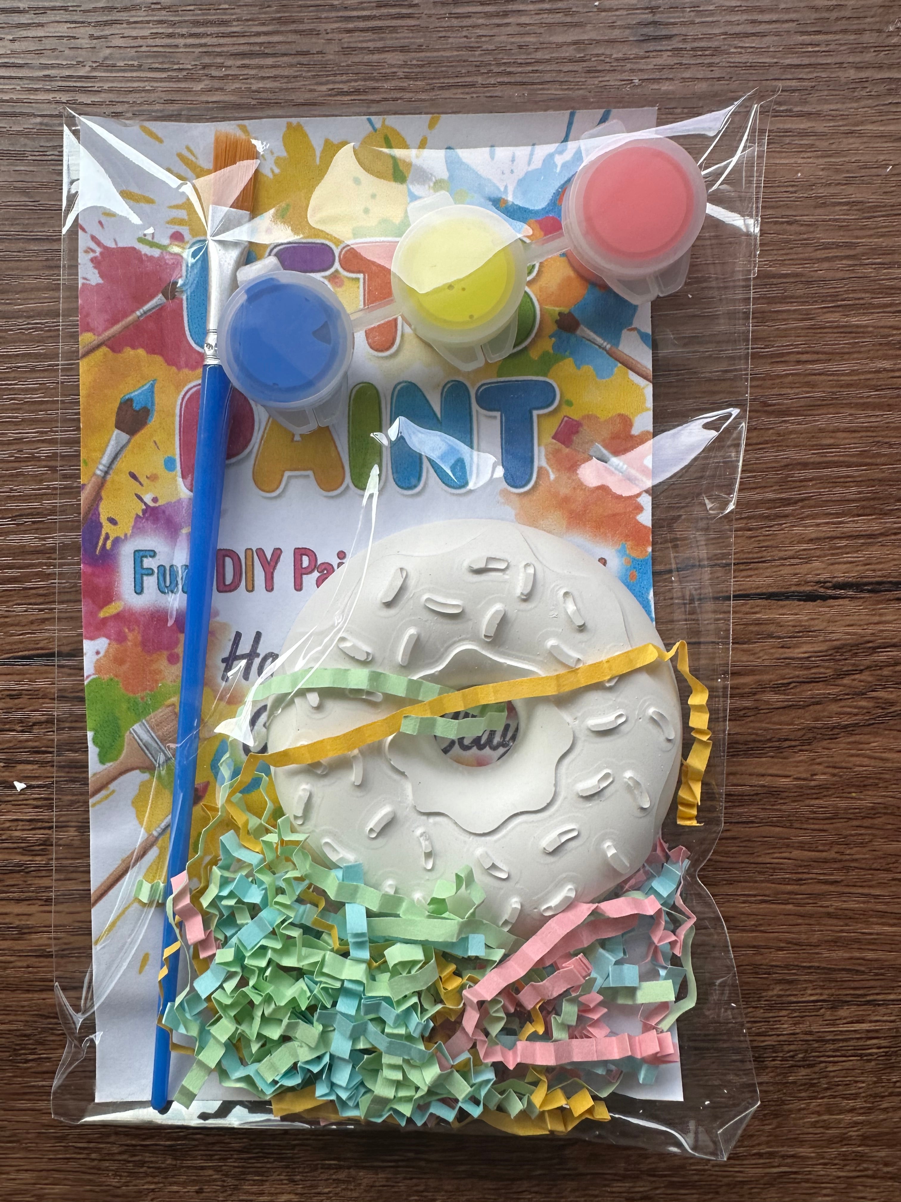Cast'N'Clay Paint Your Own Donut Plaster Figurines