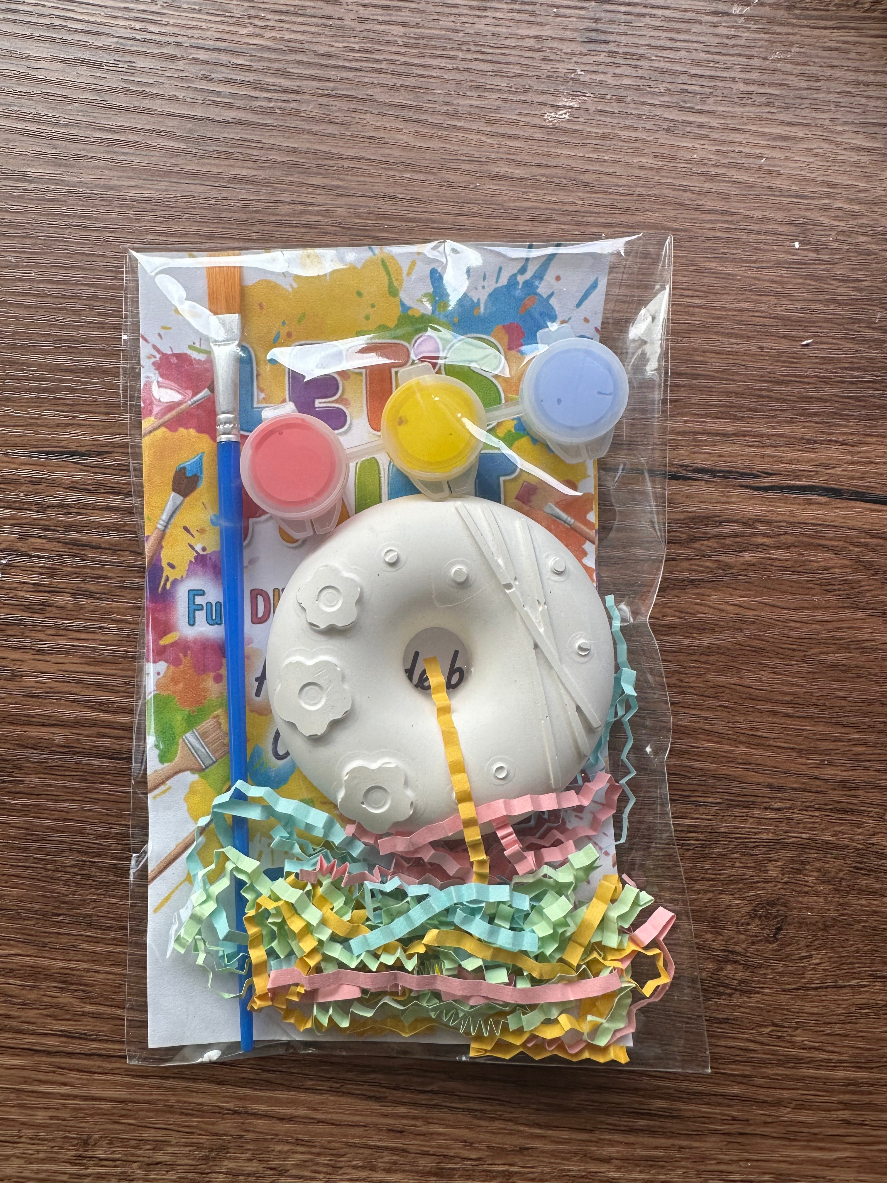Cast'N'Clay Paint Your Own Donut Plaster Figurines