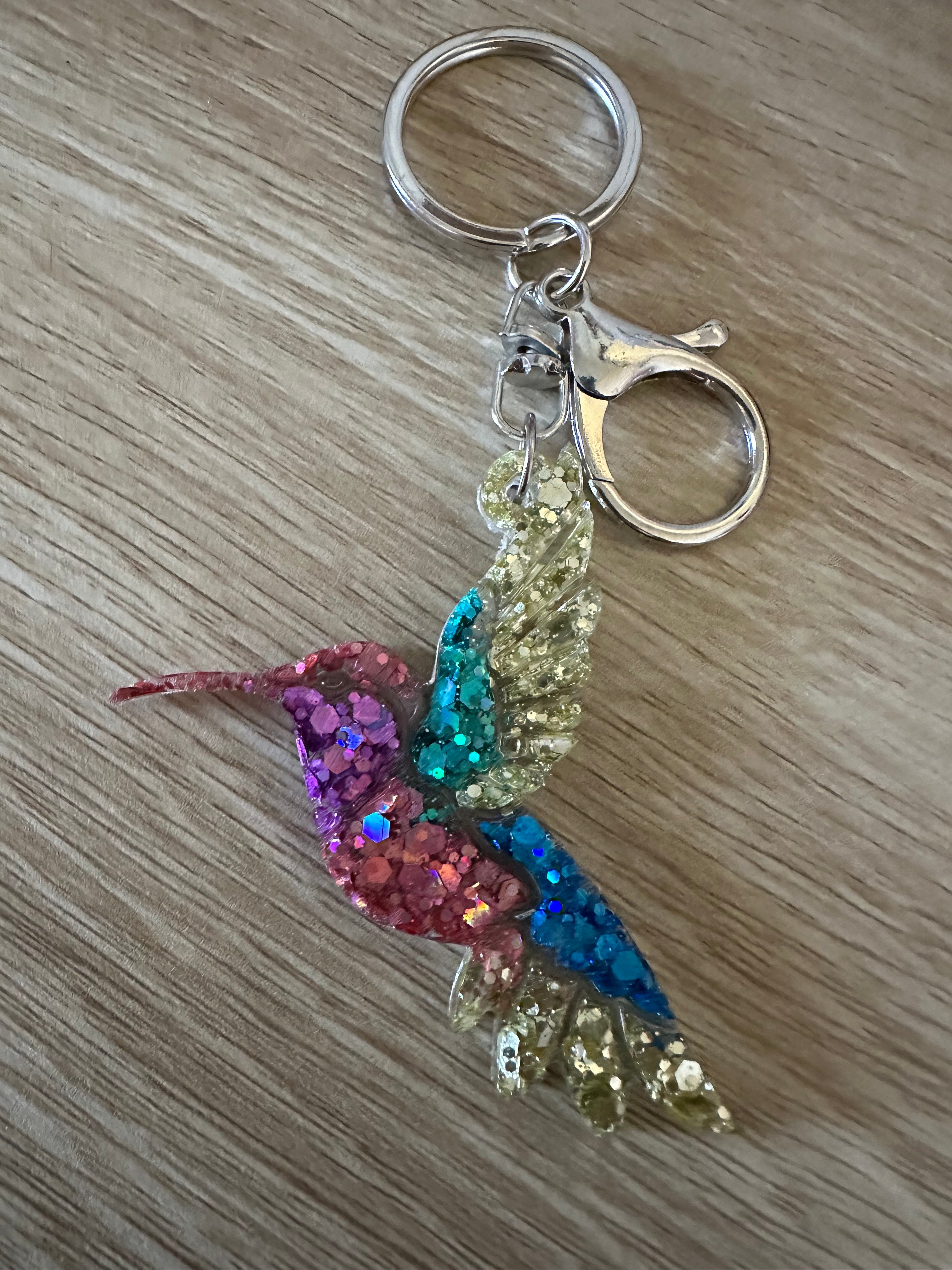 Hummingbird Keyring