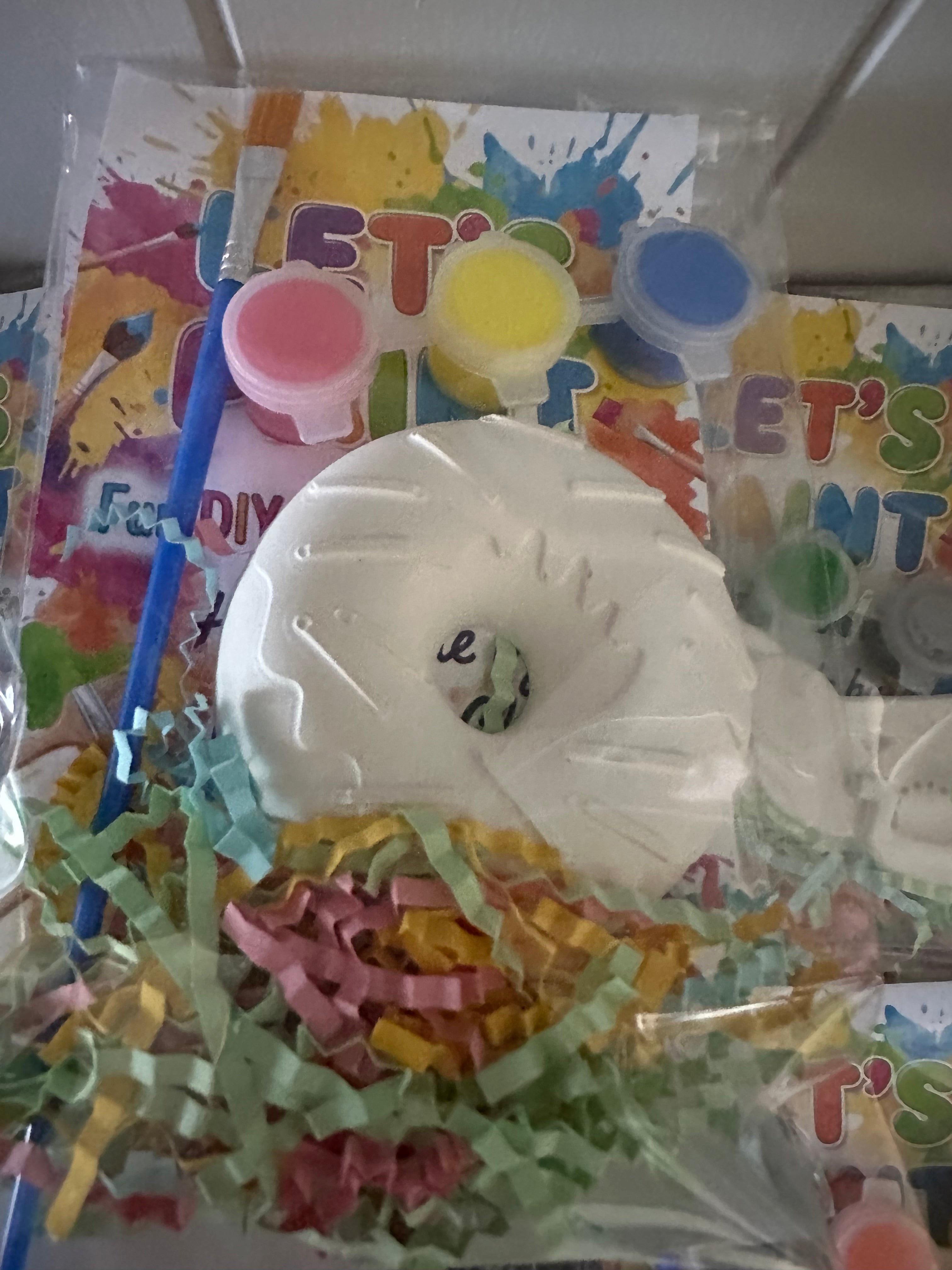 Cast'N'Clay Paint Your Own Donut Plaster Figurines