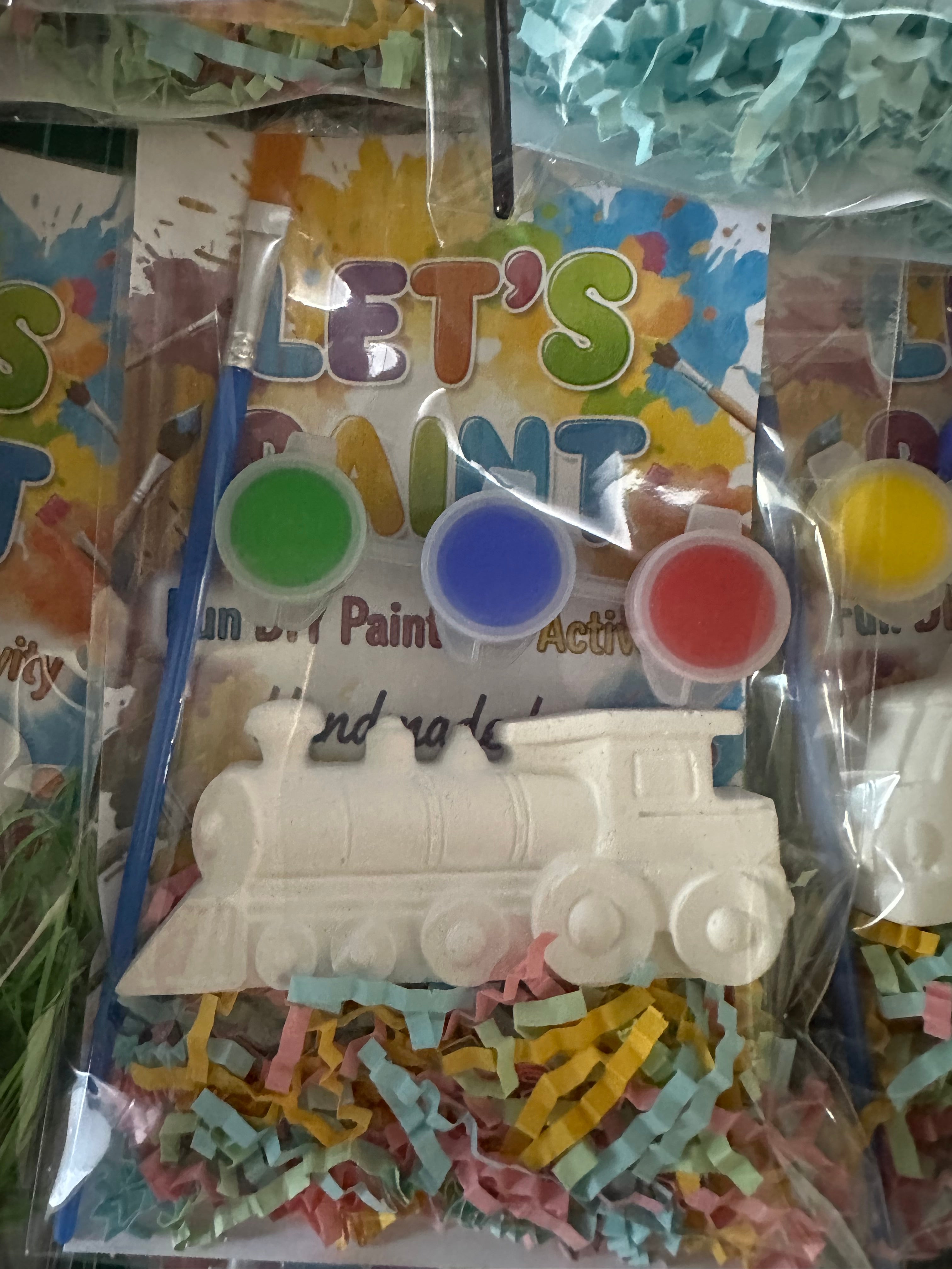 Cast'N'Clay Paint Your Own Vehicle Plaster Figurines
