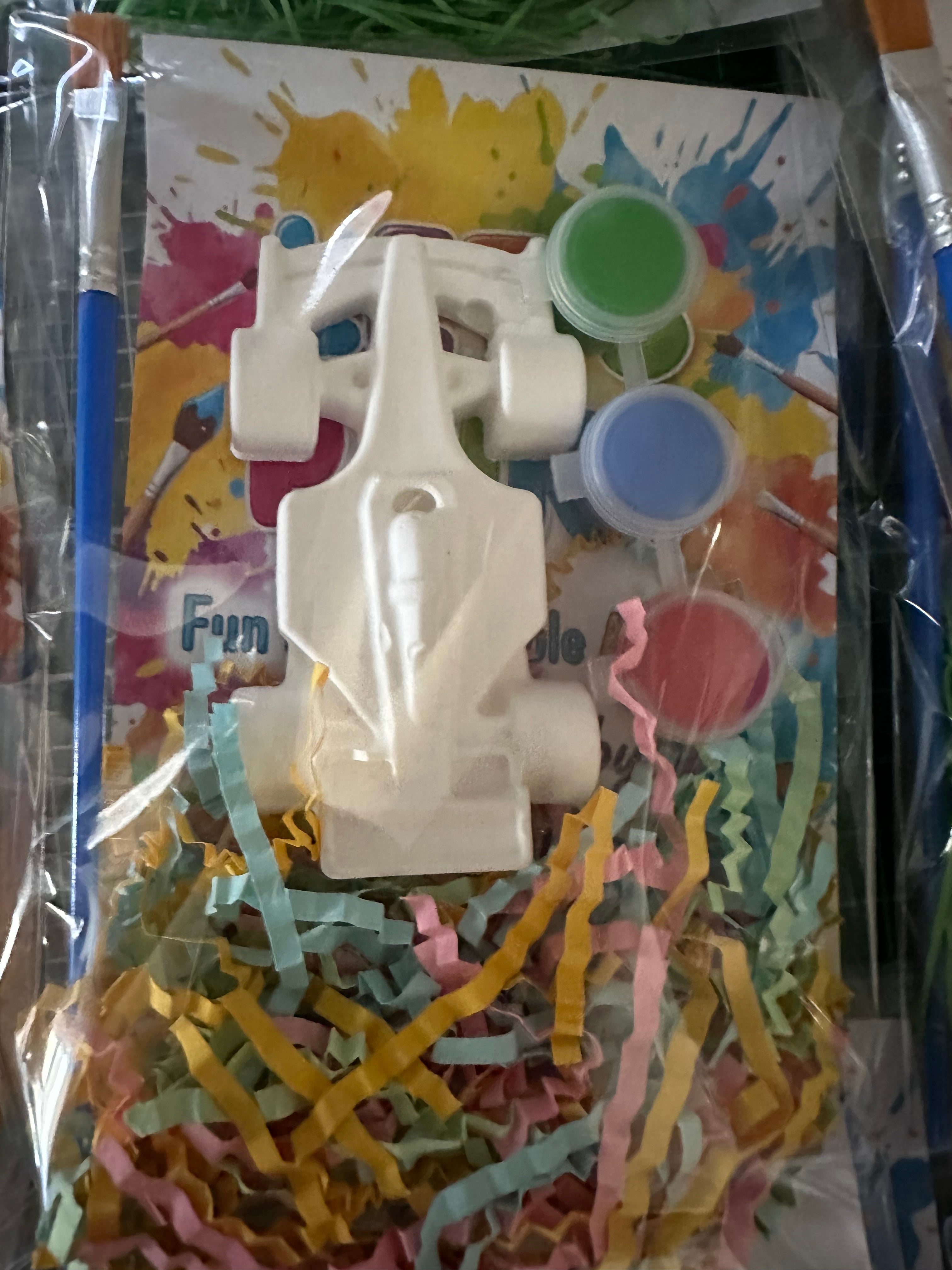 Cast'N'Clay Paint Your Own Vehicle Plaster Figurines