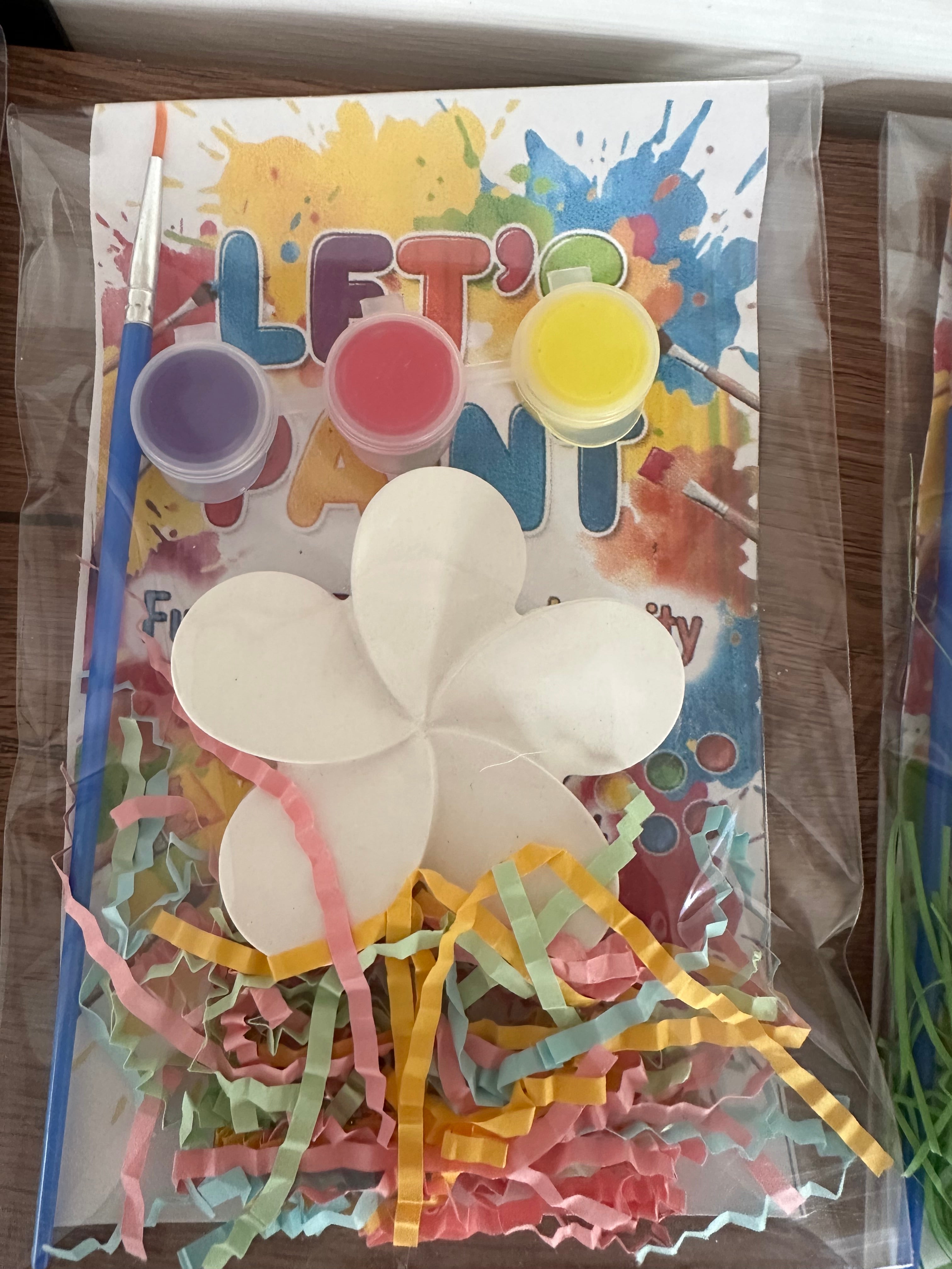 Cast'N'Clay Paint Your Own Flowers Plaster Figurines