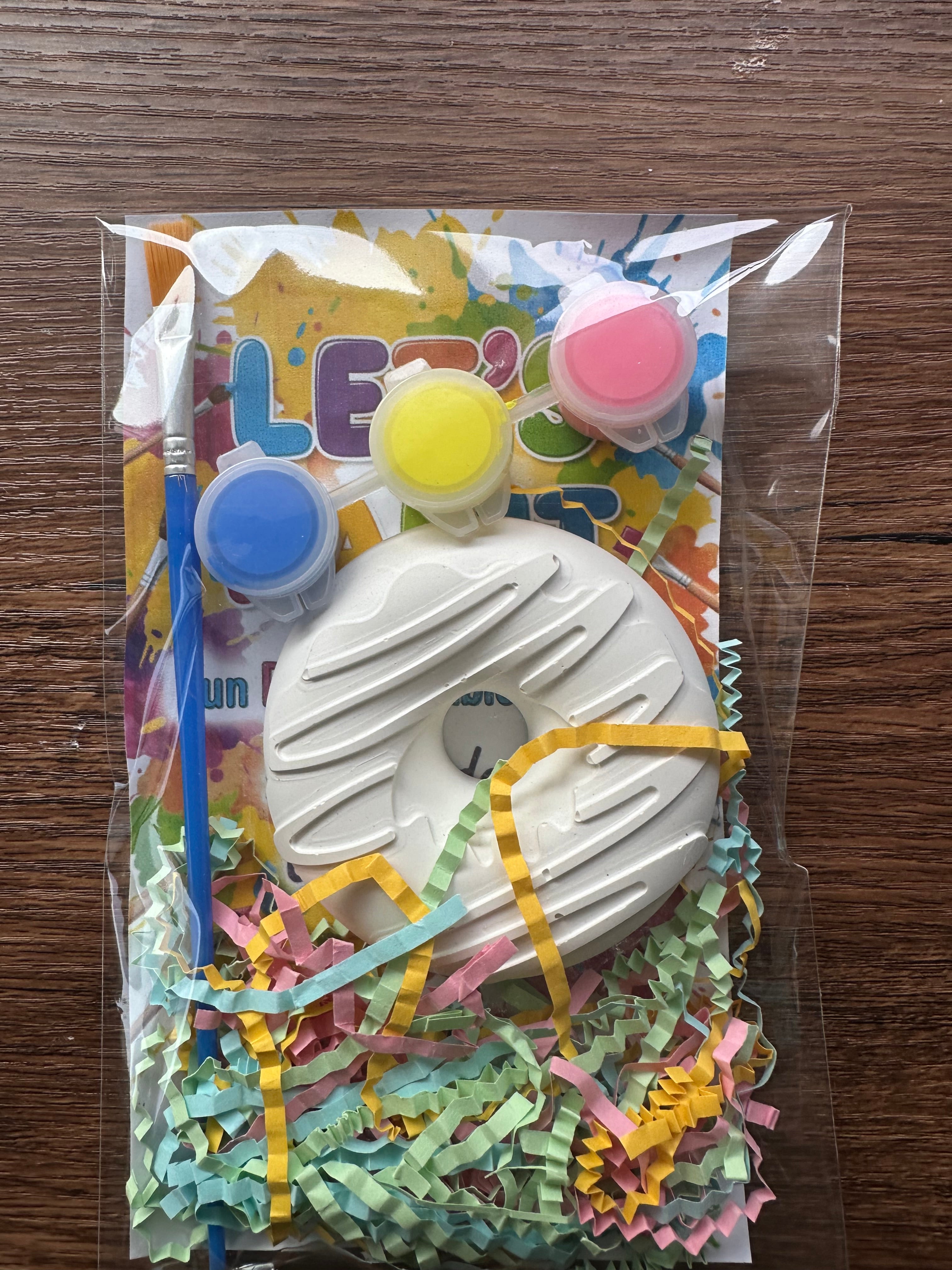 Cast'N'Clay Paint Your Own Donut Plaster Figurines