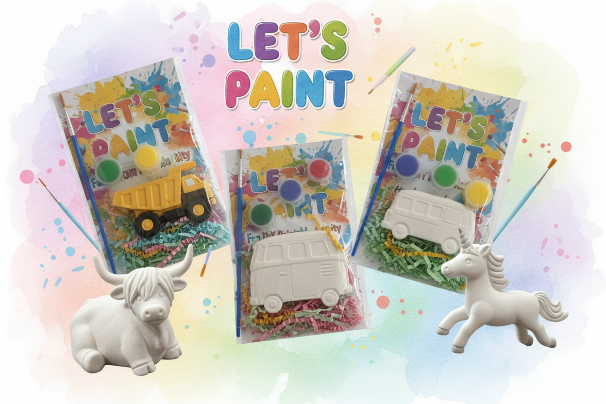 Cast'N'Clay Paint Your Own Plaster Figurines