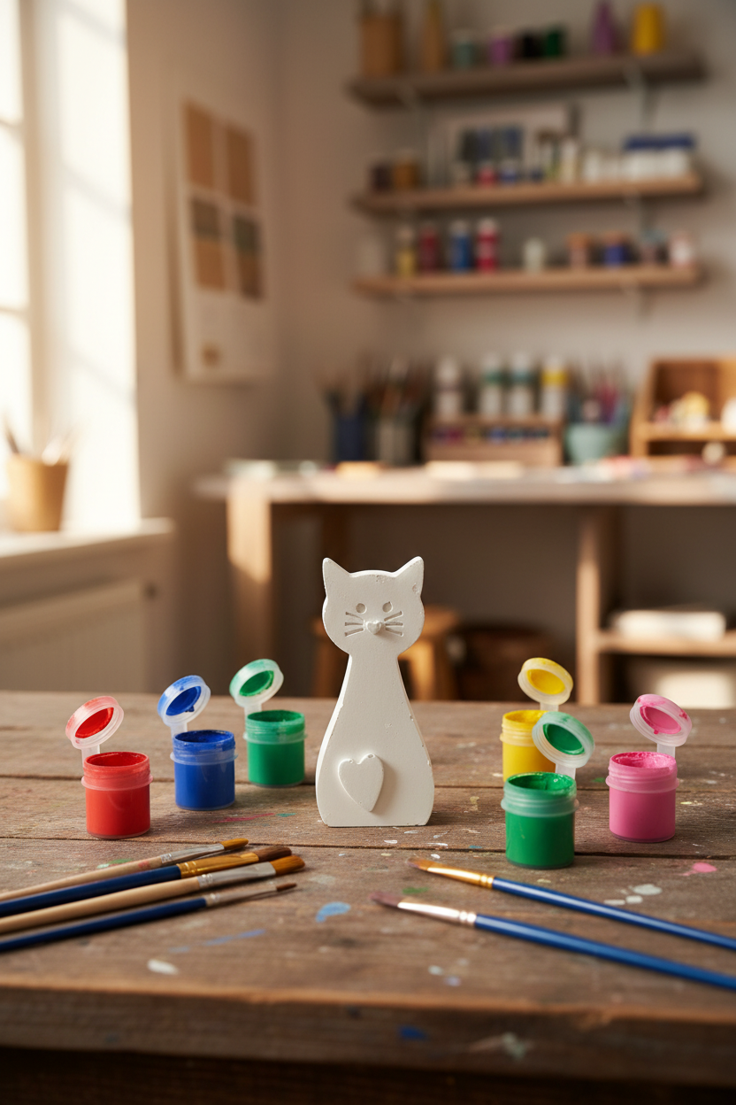 Cat Paint Your Own Kit