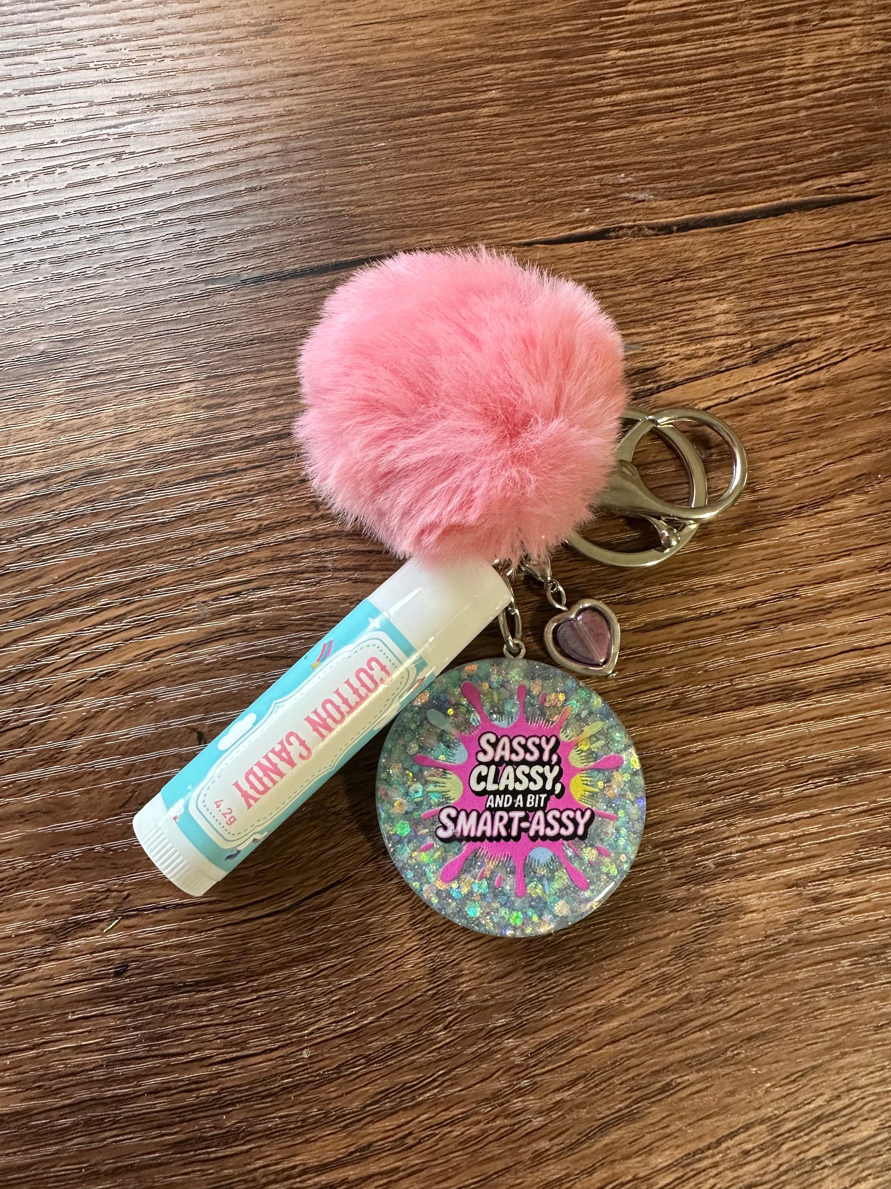 Lip Gloss Go-Anywhere Keyring